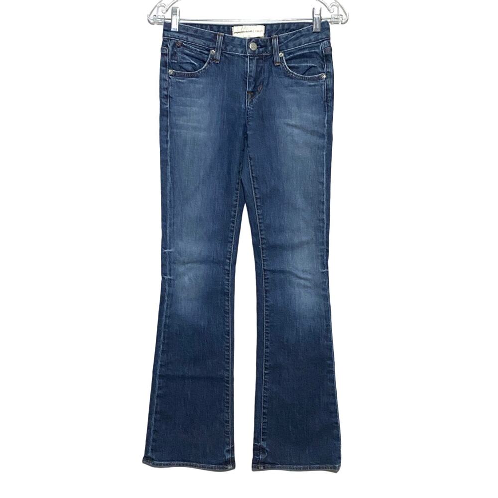 Paper Denim Cloth PDC Ellery Flare Leg Jeans Womens 25 Normcore Capsule Casual
